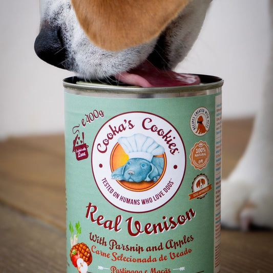 Real Venison, Parsnip & Apples