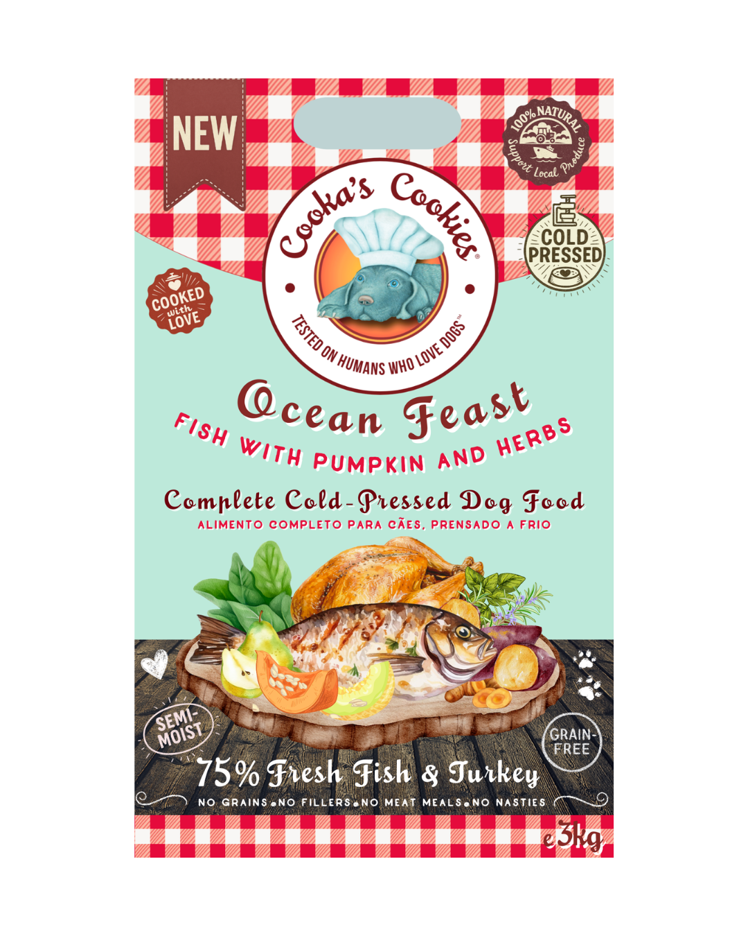 Ocean Feast - Complete Cold-Pressed Dog Food