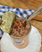 Real Beef with Potatoes and Spinach