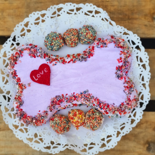 Bolo em forma de osso