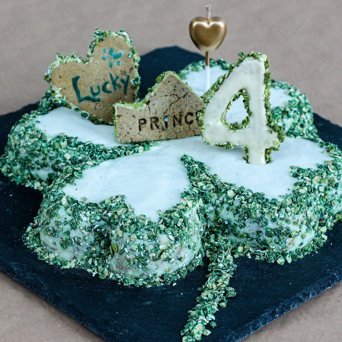 The Clover Heart Cake