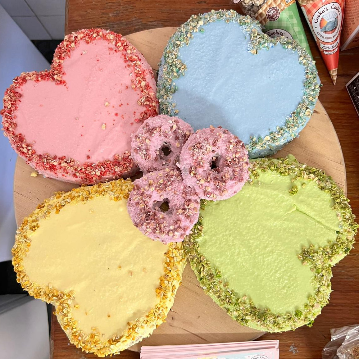 The Clover Heart Cake