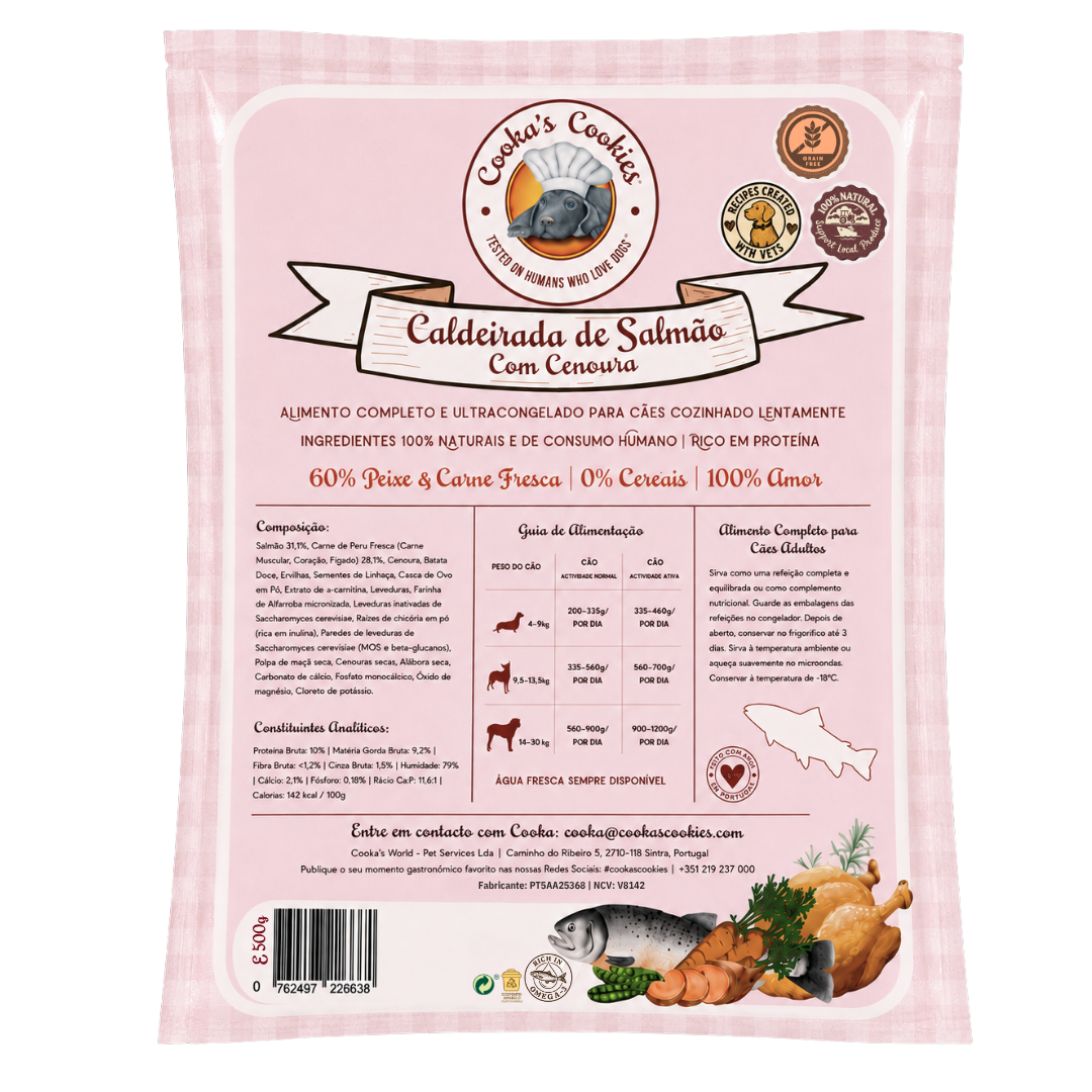 Fresh Salmon & Carrots