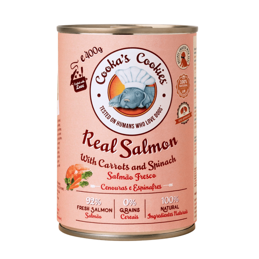 Real Salmon, Carrots & Spinach