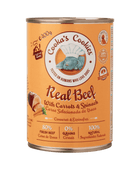 Real Beef with Potatoes and Spinach