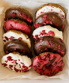 Choco Berry Dog Donuts