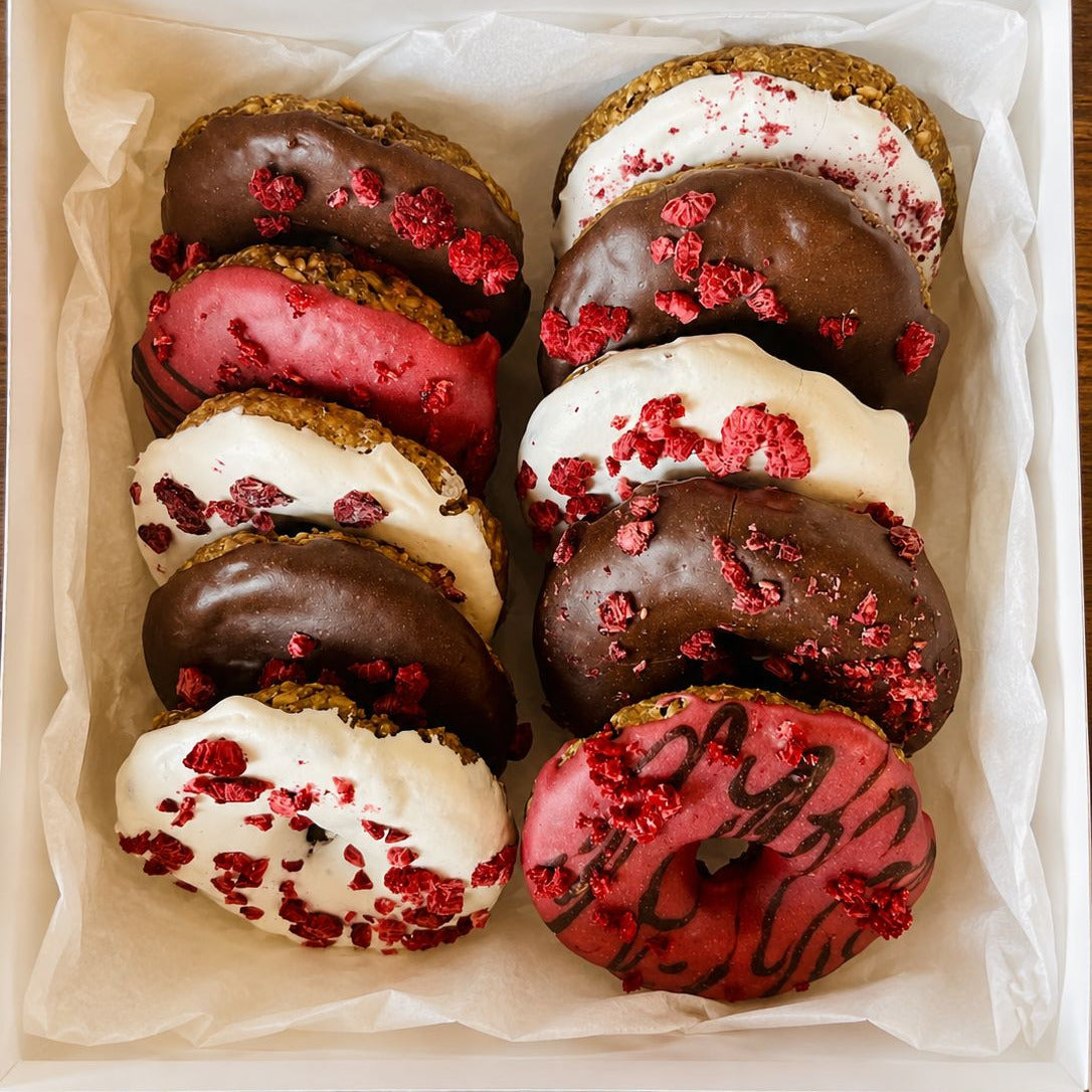 Choco Berry Dog Donuts