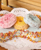 Bolo de ossos com donuts