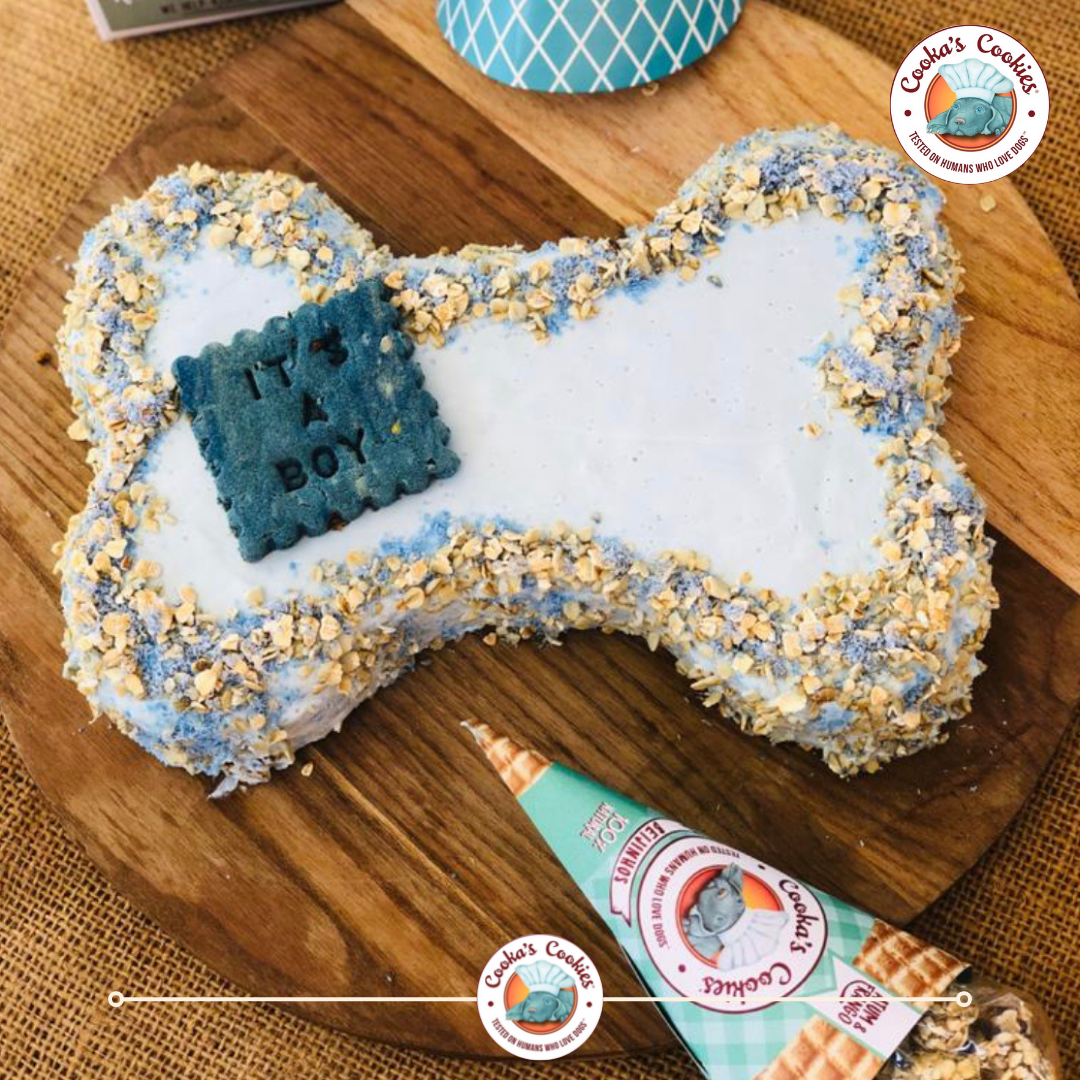 Bone-Shaped Cake